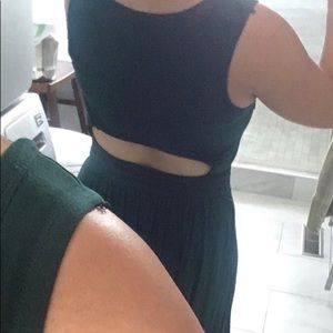 Club Monaco Hunter Green Dress